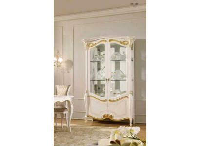 Edle Vitrine Schrank Schaufenster Wohnzimmer Glas Neu Glasschrank Schränke Neu