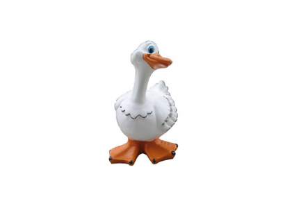 Dekoration Garten Plastik Figuren Handbemalte Figur Statue Lustige Ente 35cm Neu
