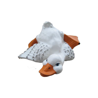 Ente Dekorative Statue Garten Figuren Statuen 30cm Lebensgroß Figur Plastik Neu