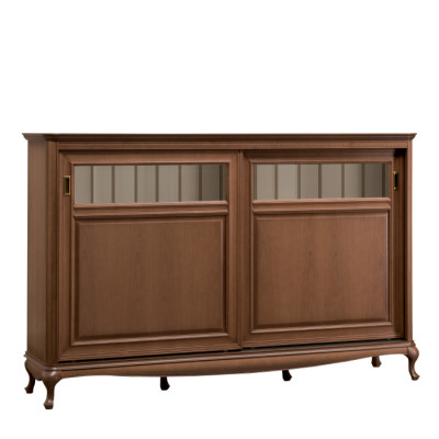 Hausbar Schrank Wohnzimmer Schränke Barschrank Vitrine Italienische Möbel Holz