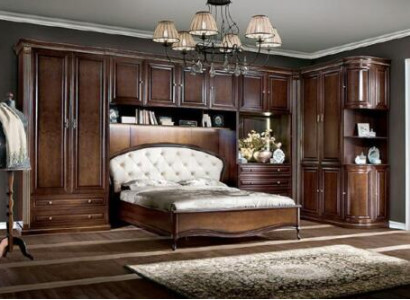 Bett Schlafzimmer Königliches Schlafzimmer + Oberschrank Schrank Neu Verona IV