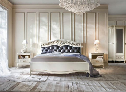 Italienische Stil Schlafzimmer Komplett Möbel Bett Nachttisch Schrank Kommode 2