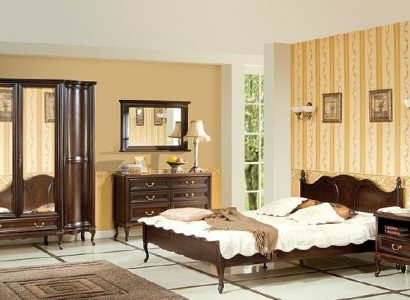 Italienische Stil Möbel Bett Nachttische Keierschrank Kommode Spiegel Komplett