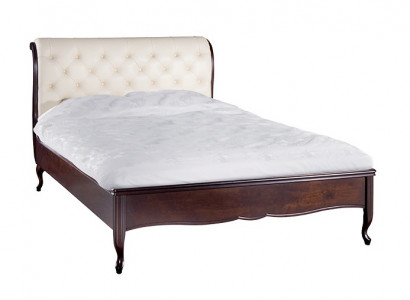 Chesterfield Bett Betten Doppelbett Ehebett Italienische Möbel Holz Leder Textil