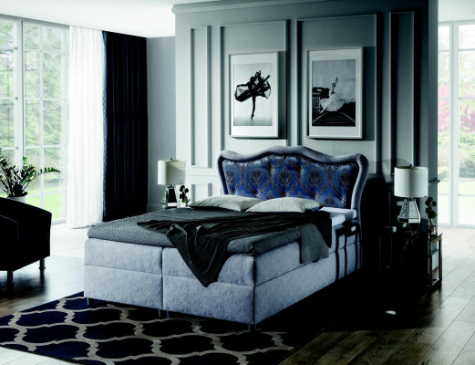 Klassisches Bett Boxspring Betten Barock Schlafzimmer Möbel Luxus Einrichtung