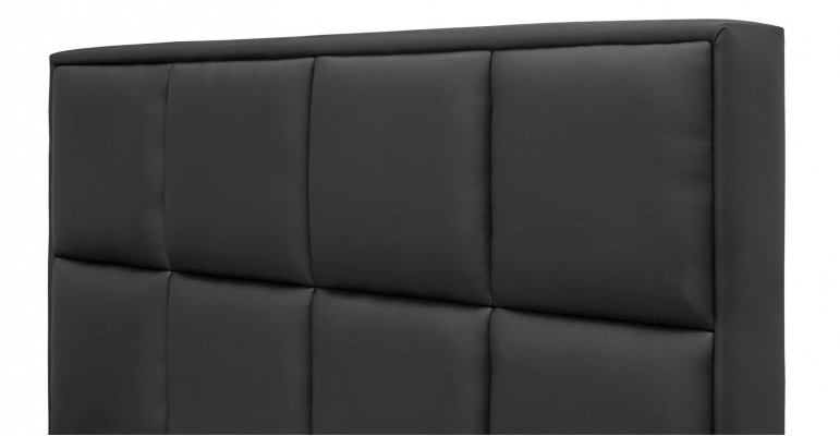 Doppelbett Bettrahmen Bett Möbel Polsterbett Betten Polyester Modern Schwarz