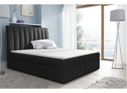 Ehebett Bettgestell Bett Polsterbett Betten Polyester Boxspringbett Doppelbett