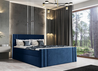 Bett Schlafzimmer Betten Polster Design Doppel Luxus 180x200 Boxspring Neu