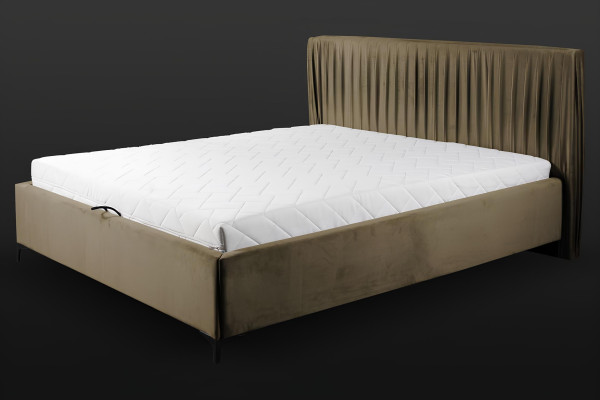 Eleganter Chesterfield-Gartenmöbel-Sitzsack aus robustem Leder in