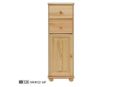 Anrichte Kommoden Regal Holz Schrank Massiv Holz, Handarbeit Holz Möbel Braun