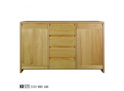 Anrichte Massive Kommode Möbel Kommoden Echtholz Lowboard Neu Sideboard Schrank