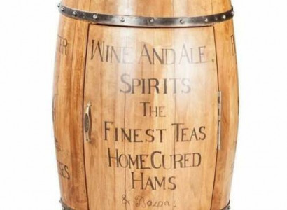 Fass Weinregal Hausbar Vintage Holz Bar Tisch Holz Schränke Rund Neu