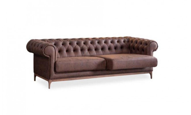 Gepolsterte Wohnzimmer Möbel Sofagarnitur Couch Set Stoffsofa 3tlg. Textil