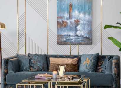 Turkis Dreisitzer Couch Sofa Möbel Polster Einrichtung Couchen Sofas Neu