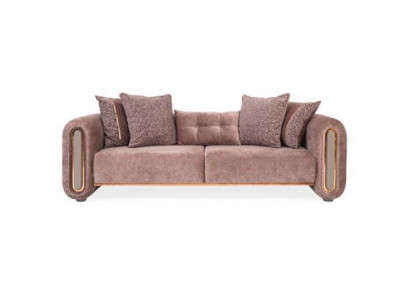 Dreisitzer Beige Couch Sofa Möbel Einrichtung Couchen Sofas Polster