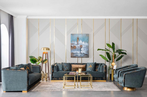Luxus Stuhl Design Sessel Runde Couch Sofa Einsitzer Möbel Kanzlei Praxis