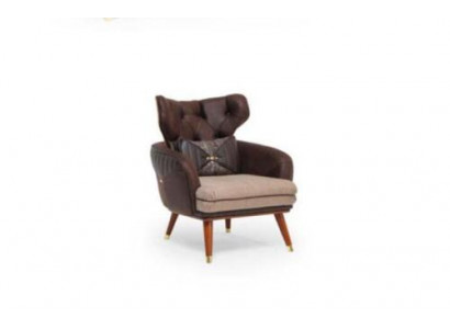 Einsitzer Sofa Couch Sessel Ohrensessel Polster Möbel Fernseh Relax