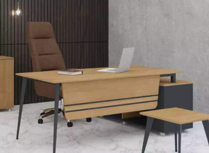 Bürotisch Arbeitszimmer Büro Möbel Eckschreibtisch Möbel Design Holz