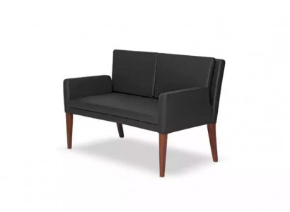 Sofa Zweisitzer Textilcouch Arbeitsplatz-Möbelsortiment Sitzmöbel