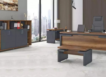 Büro Set Arbeitszimmermöbel Komplettes Set Schreibtisch Aktenschrank