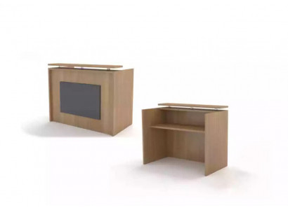 Rezeption Arbeitstisch Holz Büromöbel Empfangstisch Büro Möbel Neu