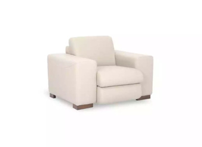 Modern Sessel Weiß Büro Office Arbeitszimmer Textil Möbel Neu