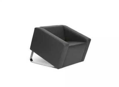 Sessel Arbeitszimmer Modernes Sitz Büro Möbel Textil Design Neu