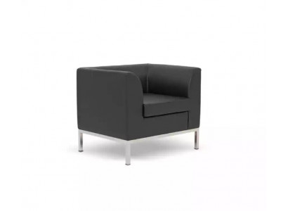 Sessel Arbeitszimmer Büro Möbel Textil Neu Schwarz Sitz Luxus Möbel