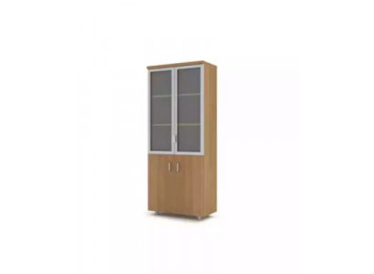 Aktenschrank Arbeitszimmer Bücher Regal Büro Möbel Holz Akten Schrank