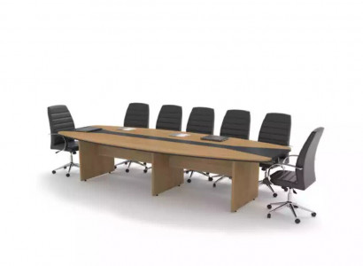 Schreibtisch Tisch Konferenztisch Meeting Besprechungstisch 480cm xxl