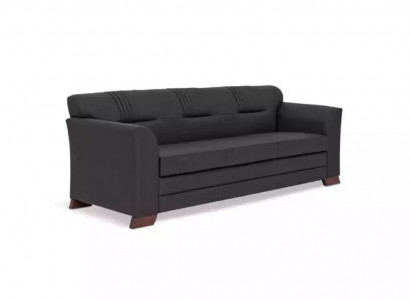 Textil Sofa Luxus Dreisitzer Polstercouch Arbeitszimmereinrichtung Büro