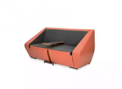 Büromöbel Zweisitzer Sofa Polstercouch Workstation Arbeitscouch Sofas