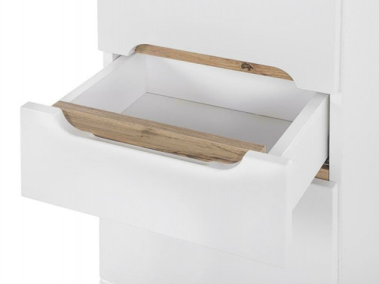 Badschrank Hochschrank Schrank Aufbewahrung Badezimmer Weiß Bad
