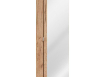 Hängeschrank mit Spiegel Badezimmerregal hoch Hänge Hochschrank