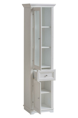 Hochschrank Badmöbel Unterschrank Hochschrank weiß Badschrank