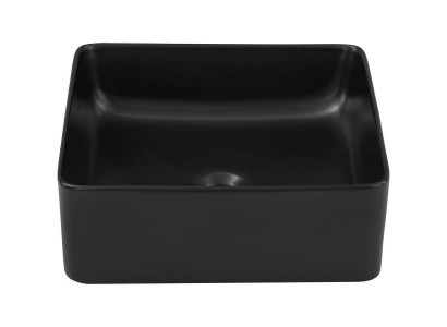 Waschtisch Schwarzer Keramik Aufsatz Tisch Platte Waschbecken Becken Aufsetzen