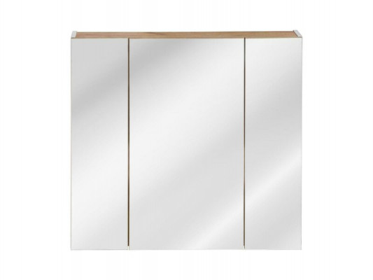 Spiegelschrank Wandschrank Badezimmerschrank mit Spiegel 80 cm Deko LED