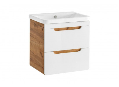 Design Waschbecken 57cm Badezimmer Waschtisch Bad Becken