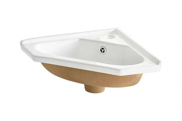 Eckwaschbecken Keramik Waschtisch Waschbecken Aufsatzwaschtisch