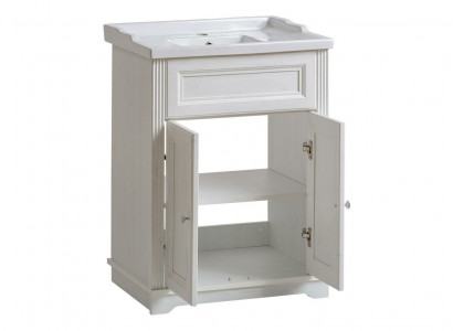 Badmöbel Antik Stil Becken Landhaus Badezimmer 60cm Waschbecken