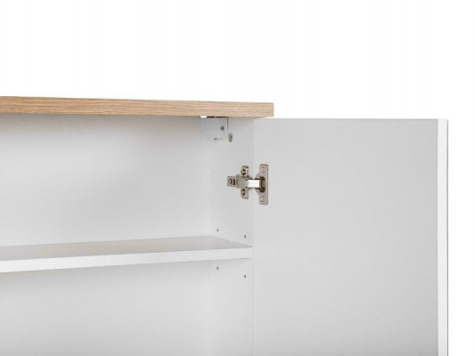 Spiegelschrank Wandschrank Badezimmerschrank mit Spiegel 80 cm
