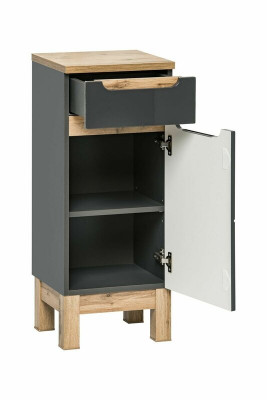 Badezimmer Hochschrank Regal Badschrank Badmöbel Dekorative Regale Bad