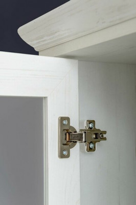 Design Badezimmer Möbel Bad 5 tlg. Deko Set Garnitur Schrank Waschbecken