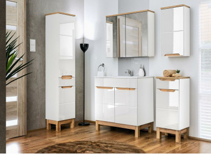 Design Badezimmer Möbel Bad Set Garnitur Dekorative Schrank Waschbecken