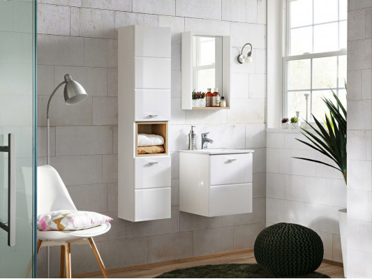 Waschplatz Badmöbel Badezimmer Set Waschtisch Waschbecken