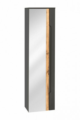Design Badezimmer Möbel Bad 6 tlg. Set Garnitur Schrank Waschbecken Beleuchtung