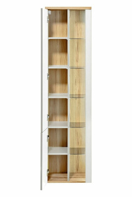 Badschrank Badezimmer Hochschrank Regal Badmöbel Regale Bad