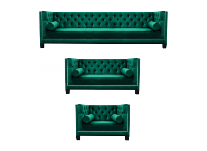 Sofagarnitur Chesterfield Neu Komplett Einrichtung Couchgarnitur Polstermöbel