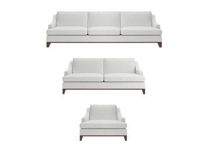 Luxus Weiß Sofas Set Wohnzimmer Sessel Einrichtung Komplett Einrichtung