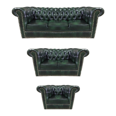 Sofagarnitur 3tlg Wohnzimmer 3+2+1 Modern Design Sessel Chesterfield